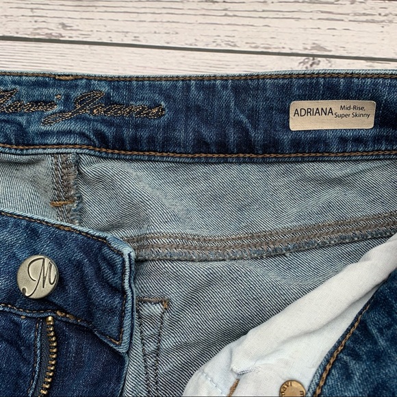 MAVI Adriana super skinny mid rise jeans size 29 - Picture 10 of 13